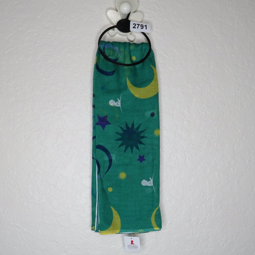 St.‎ Jude's Children's Research Hospital* Moon and Stars Scarf~ NWT